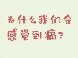 为什么我们会感觉到痛？